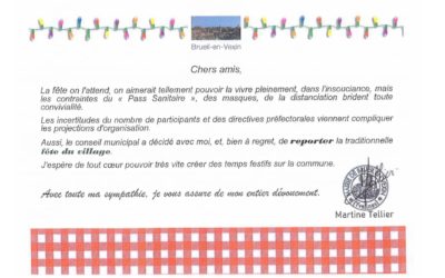 Report de la fête du village