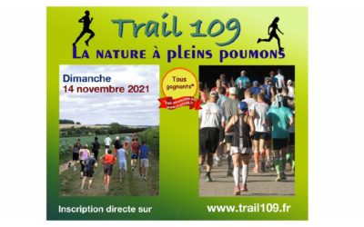 Trail 109 – Dimanche 14 novembre 2021