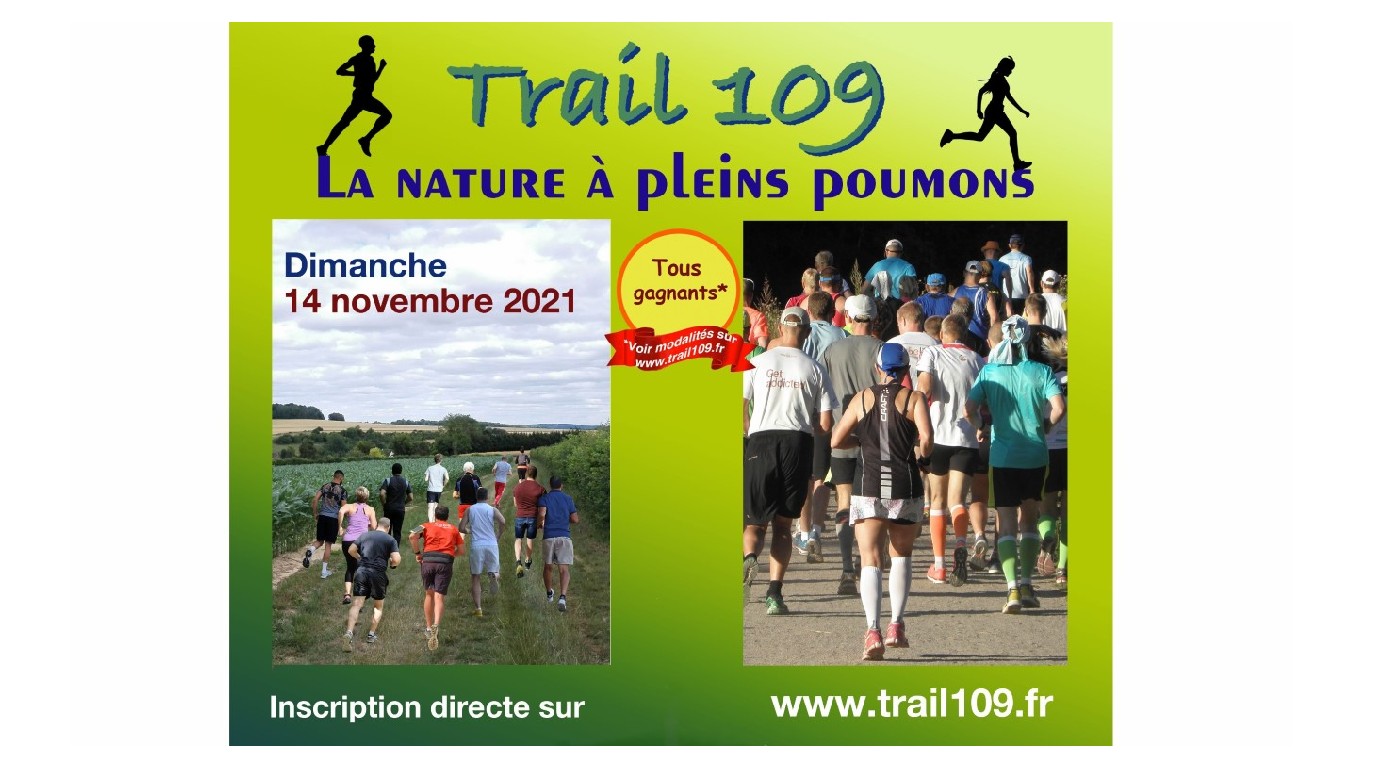 Trail 109 – Dimanche 14 novembre 2021