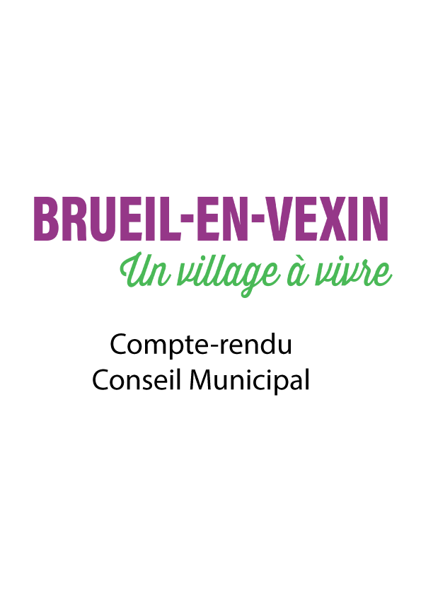 Compte rendu Conseil Municipal du 13 Octobre 2021