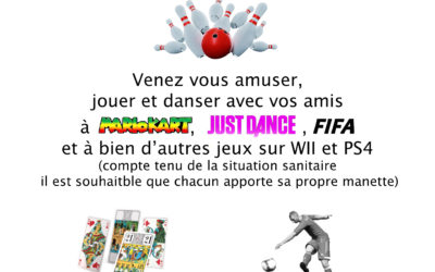 Soirée Jeux vidéo le 18 Mars 2022
