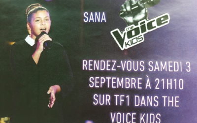 Sana, Brueilloise sur The Voice Kids le 03 septembre sur TF1
