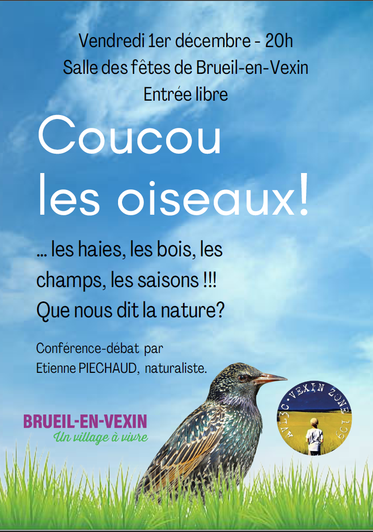 Conférence débat d’Etienne PIECHAUD le 01er décembre à 20h