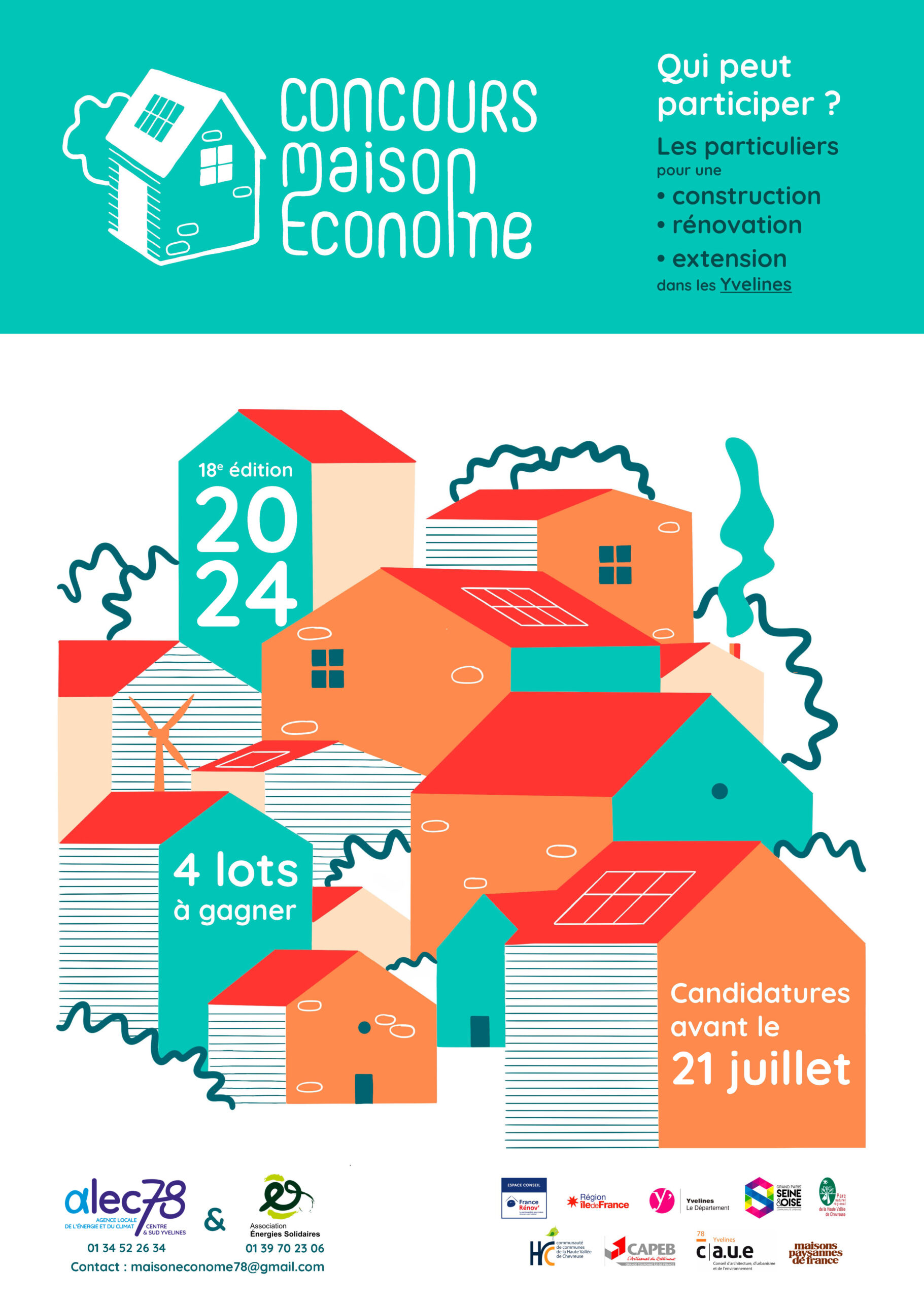 C’EST PARTI POUR LA 18E ÉDITION DU CONCOURS MAISON ÉCONOME DES YVELINES !