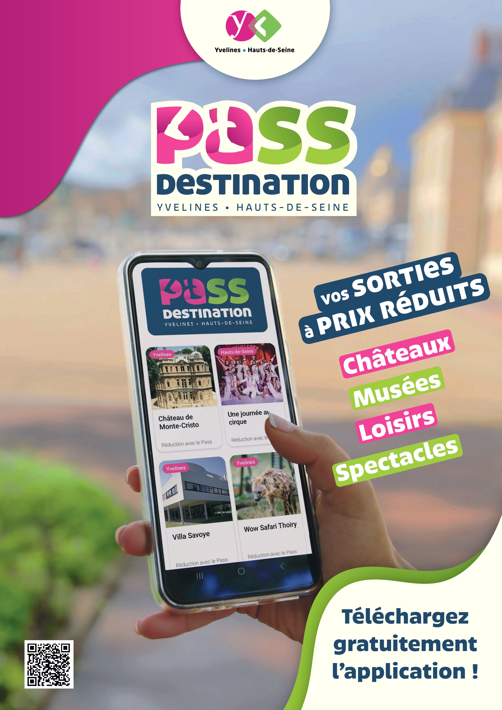 Pass Destination Yvelines-Hauts-de-Seine – vos sorties à prix réduit